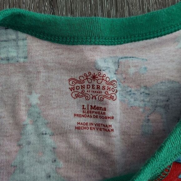 Wondershop Dinosaur Christmas Pajama Set Mens Large - Picture 4 of 8